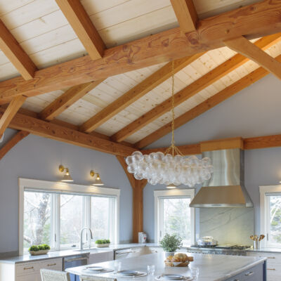 PERIMETER: Wood: Maple; Paint color: White Flour; Door Style: Conway; Face Frame: Square Inset; ISLAND: Wood: Maple; Paint color: Indigo Batik; Door Style: Conway; Face Frame: Square Inset PERIMETER: Wood: Maple; Paint color: White Flour; Door Style: Conway; Face Frame: Square Inset; ISLAND: Wood: Maple; Paint color: Indigo Batik; Door Style: Conway; Face Frame: Square Inset